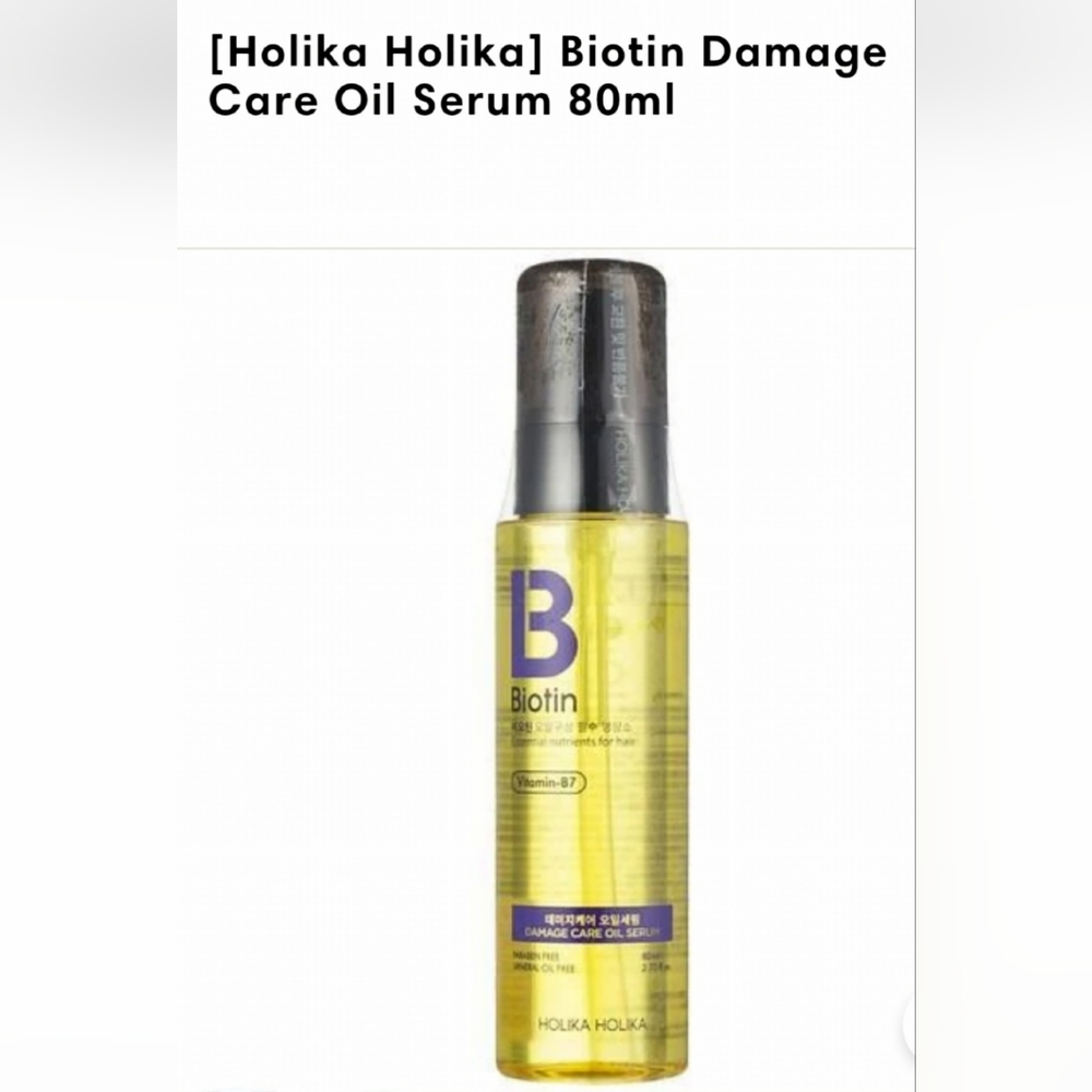 HOLIKA BIOTIN Damage Care Oil HAIR serum